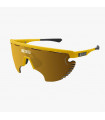 SCICON AEROWING LAMON YELLOW GLOSS SUNGLASSES (MULTIMIRROR BRONZE LENS)