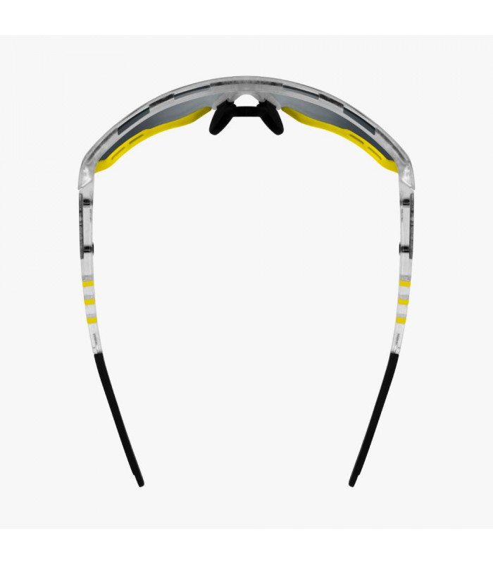 SCICON AEROTECH XL FROZEN WHITE SUNGLASSES (PHOTOCHROMIC SILVER LENS)