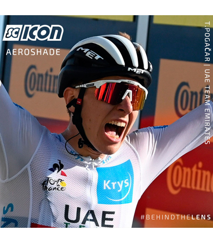 GAFAS SCICON AEROSHADE XL CARBON MATT (LENTE MULTIESPEJO AZUL)
