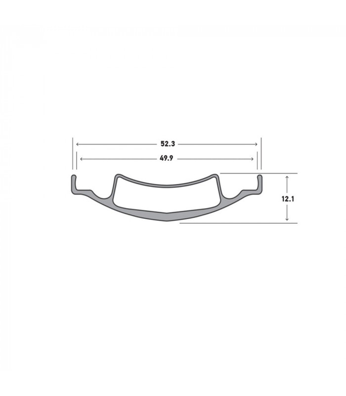 NOTUBES HUGO 52 29" PLUS  WHEELSET