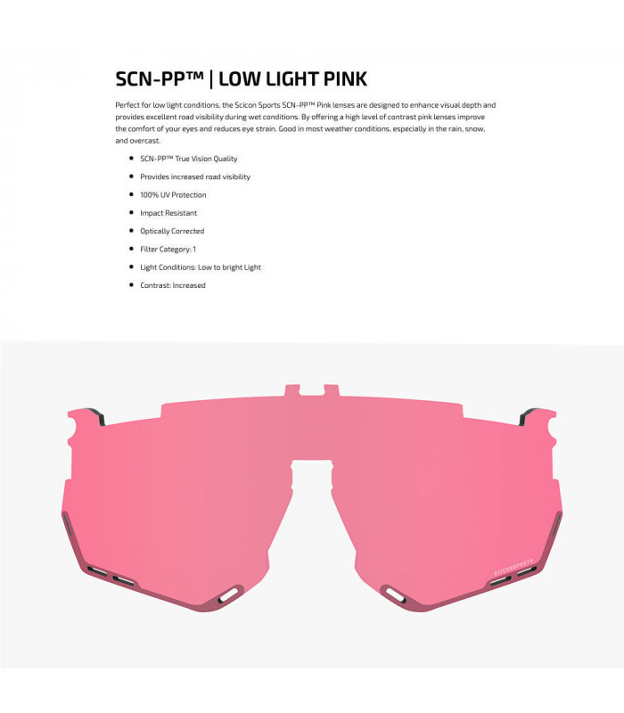 LENTE SCICON AEROSHADE XL LOW LIGHT PINK