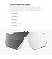 LENTE SCICON AEROSHADE XL FOTOCROMÁTICA PLATA ESPEJO