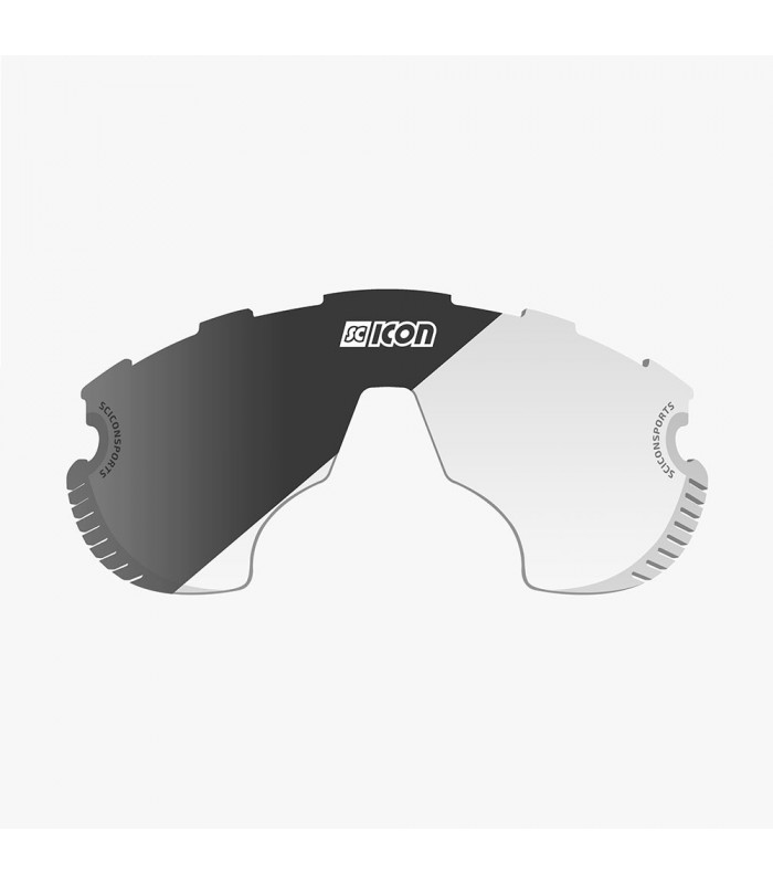 LENTE SCICON AEROWING LAMON FOTOCROMÁTICA PLATA ESPEJO