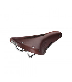 SILLÍN BROOKS B17 CARVED CORTO (MARRÓN) | TopFun.com