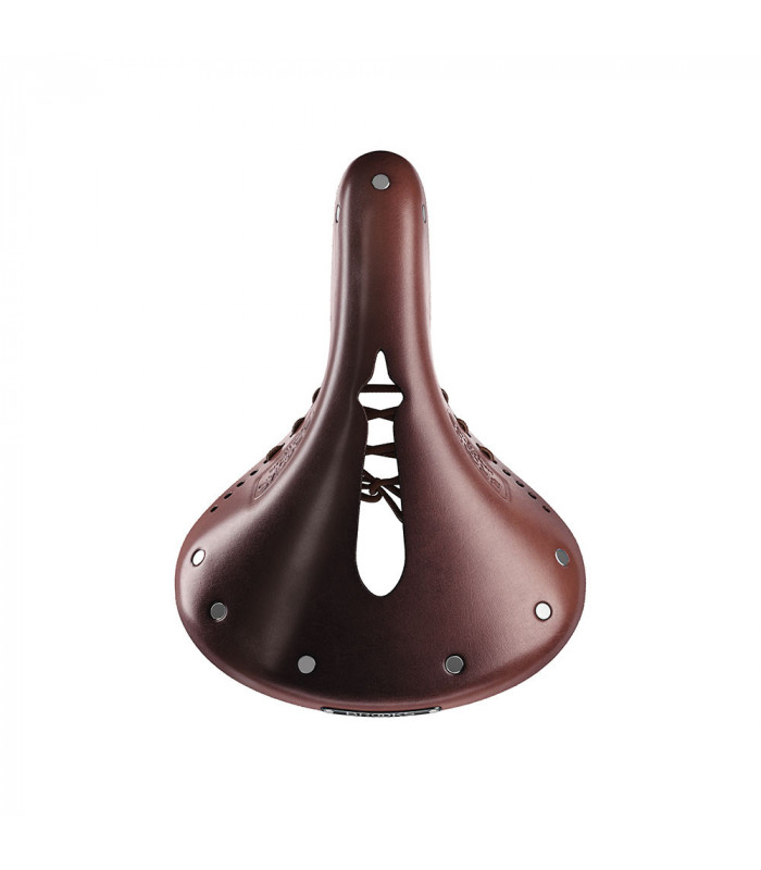 BROOKS B17 CARVED SHORT SADDLE (BROWN) | TopFun.com