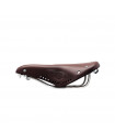 BROOKS B17 CARVED SHORT SADDLE (BROWN) | TopFun.com
