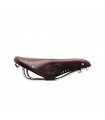 BROOKS B17 CARVED SHORT SADDLE (BROWN) | TopFun.com