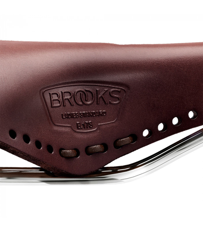 SILLÍN BROOKS B17 CARVED CORTO (MARRÓN) | TopFun.com