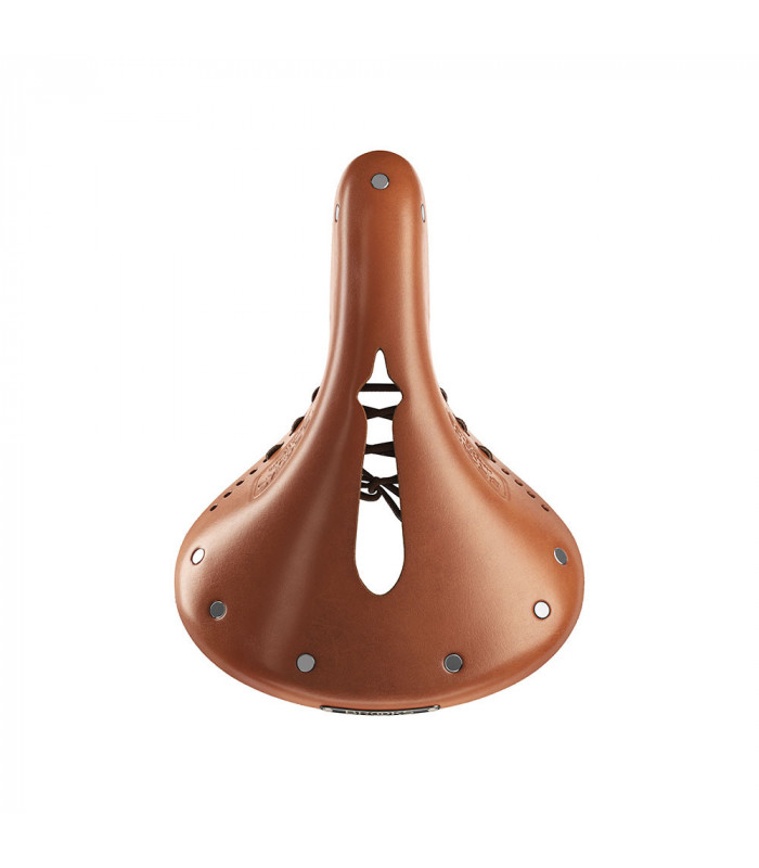 SILLÍN BROOKS B17 CARVED CORTO (HONEY) | TopFun.com