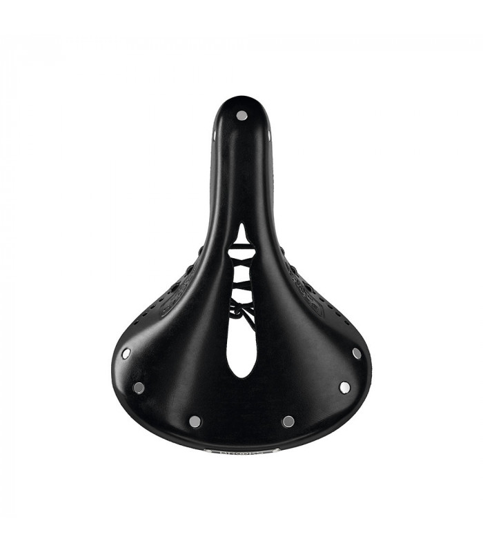 SILLÍN BROOKS B17 CARVED CORTO (NEGRO) | TopFun.com