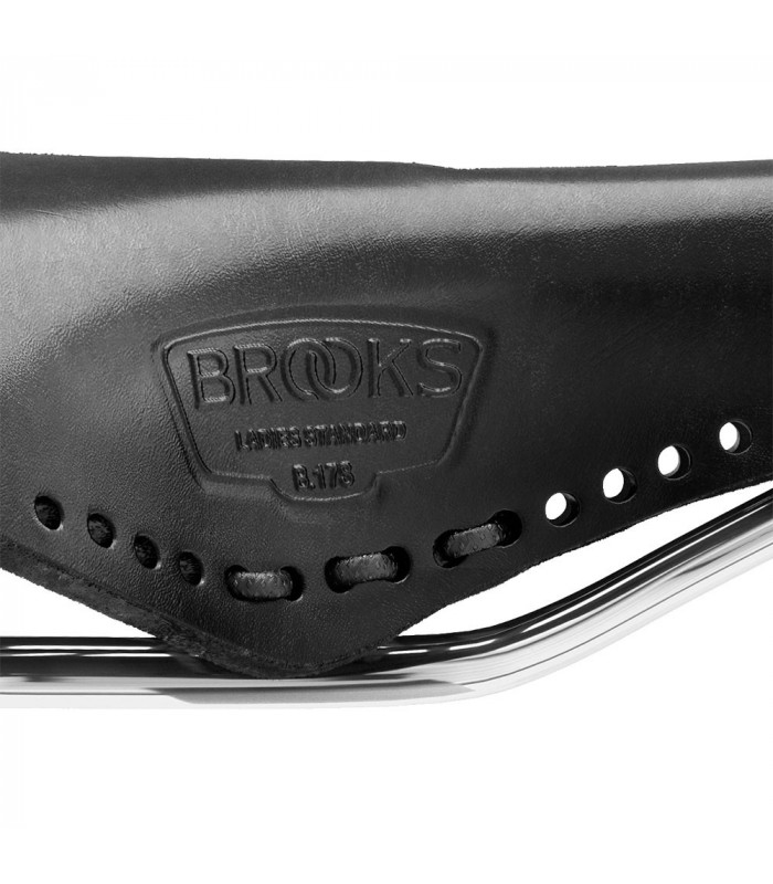 SILLÍN BROOKS B17 CARVED CORTO (NEGRO) | TopFun.com
