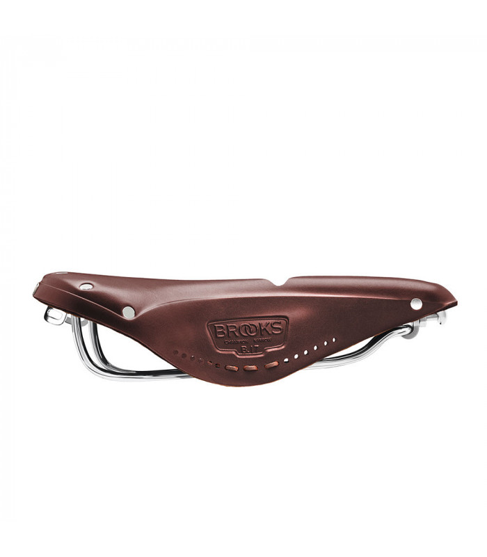 SILLÍN BROOKS B17 CARVED ESTRECHO (MARRÓN)