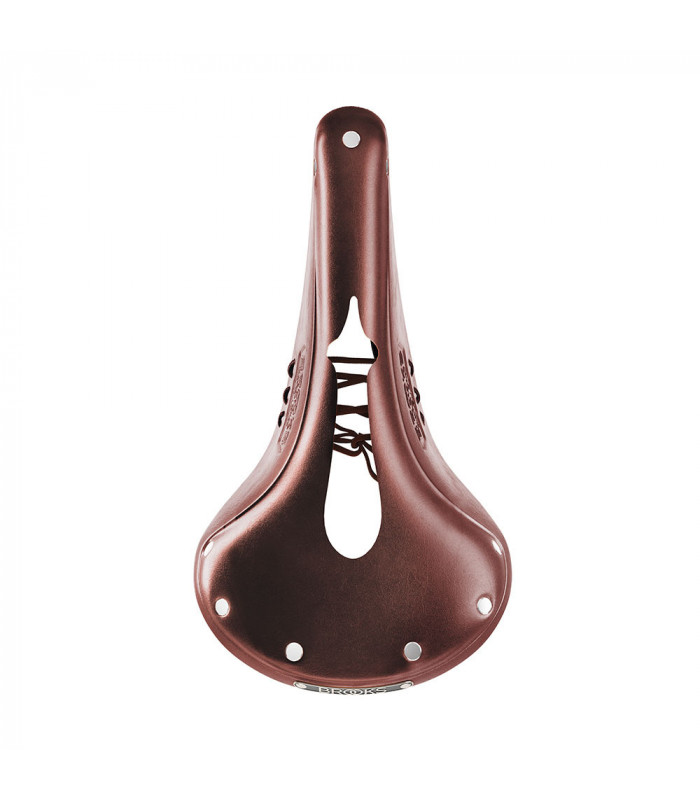 SILLÍN BROOKS B17 CARVED ESTRECHO (MARRÓN)