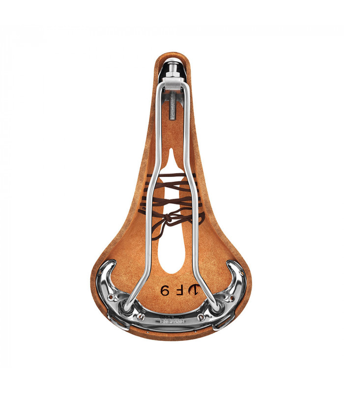 SILLÍN BROOKS B17 CARVED ESTRECHO (MIEL)