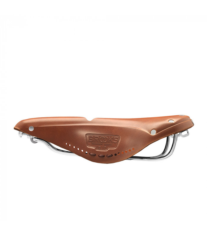 SILLÍN BROOKS B17 CARVED ESTRECHO (MIEL)
