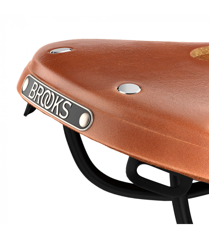 SILLÍN BROOKS B17 CARVED ESTRECHO (MIEL)