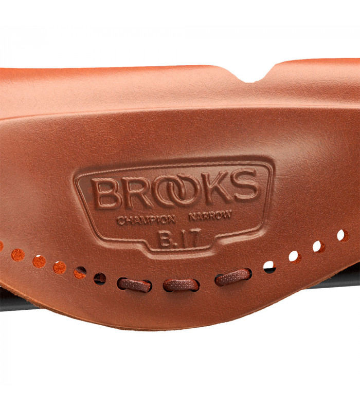 SILLÍN BROOKS B17 CARVED ESTRECHO (MIEL)