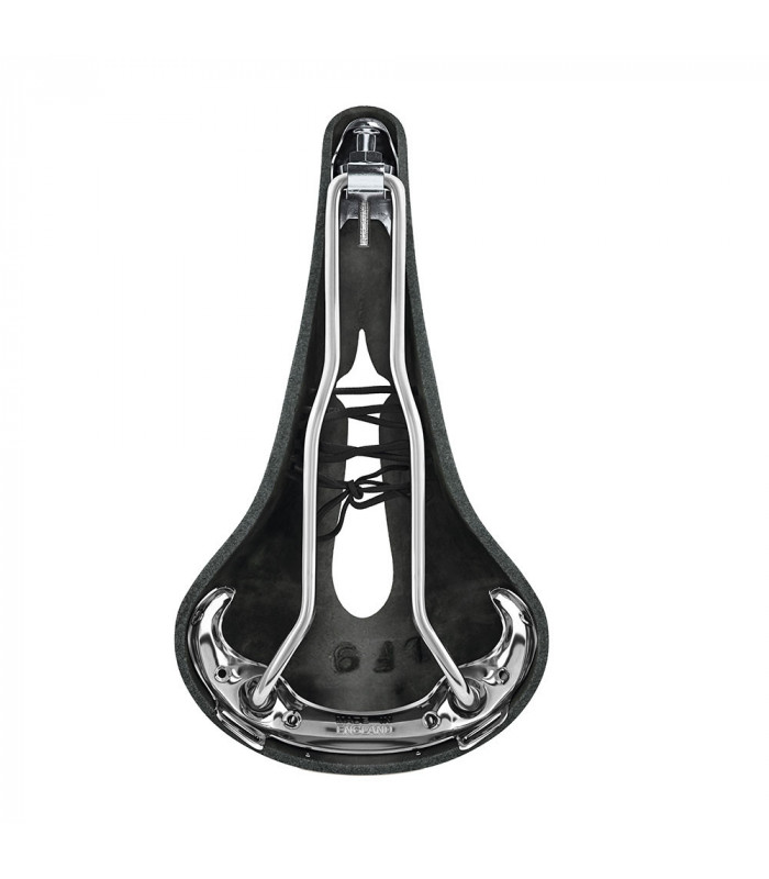 SILLÍN BROOKS B17 CARVED ESTRECHO (NEGRO)