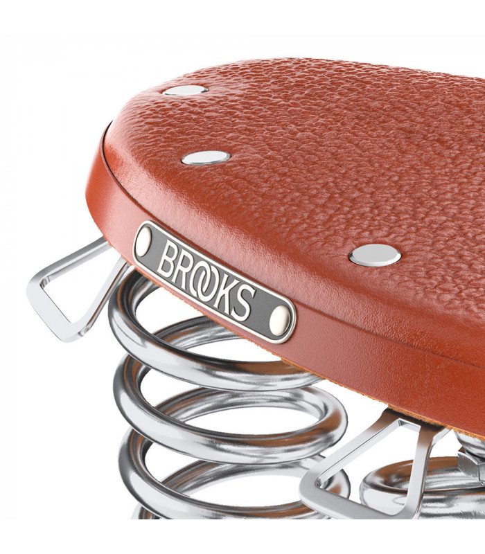 BROOKS B66 SHORT SADDLE (HONEY)