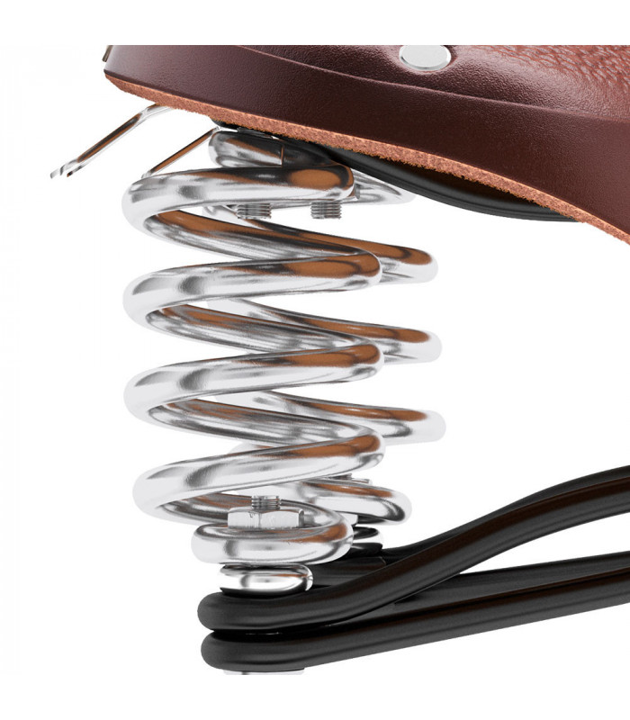 BROOKS B66 SHORT SADDLE (BROWN)