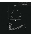 BROOKS B66 SHORT SADDLE (BLACK)