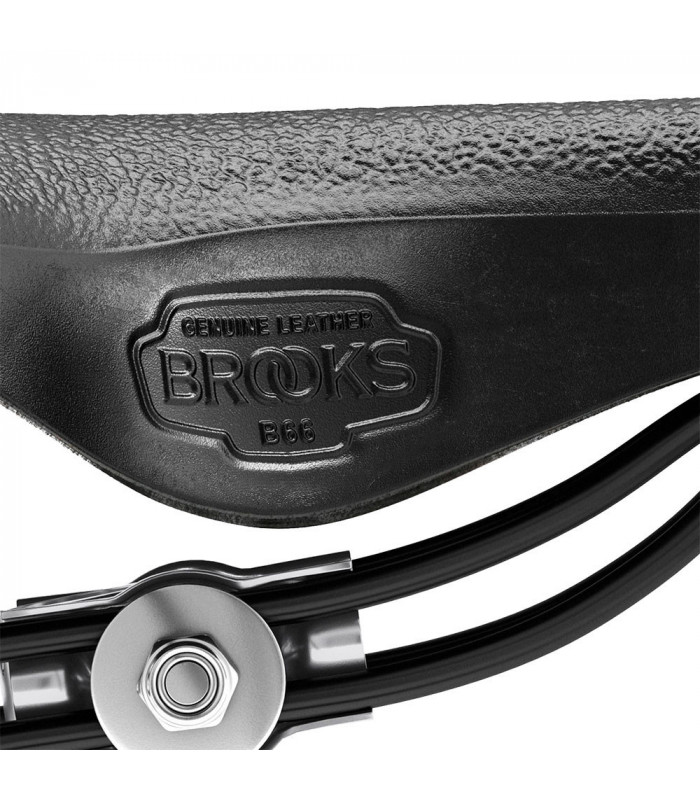 BROOKS B66 SHORT SADDLE (BLACK)
