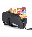 DOM MONKII TOP TUBE BAG (BLACK)