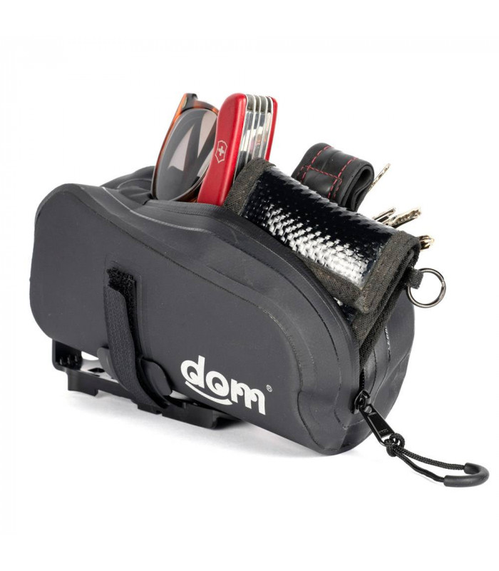 DOM MONKII TOP TUBE BAG (BLACK)