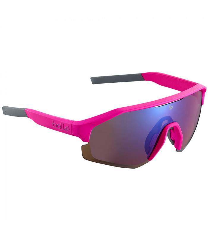 GAFAS BOLLE LIGHTSHIFTER MATTE PINK (LENTE BROWN BLUE)