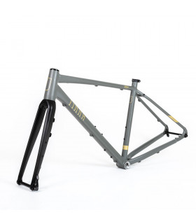 FINNA LANDSCAPE ALU FRAME + CARBON FORK (COOL GREY/GOLD)