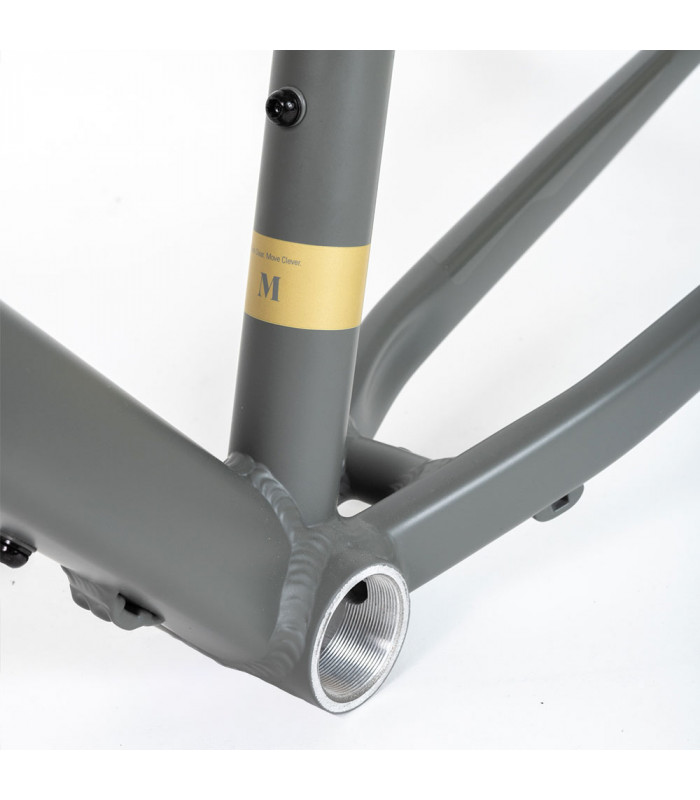 CUADRO FINNA LANDSCAPE ALU + HORQUILLA CARBONO (COOL GREY/GOLD)