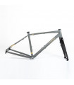 FINNA LANDSCAPE ALU FRAME + CARBON FORK (COOL GREY/GOLD)