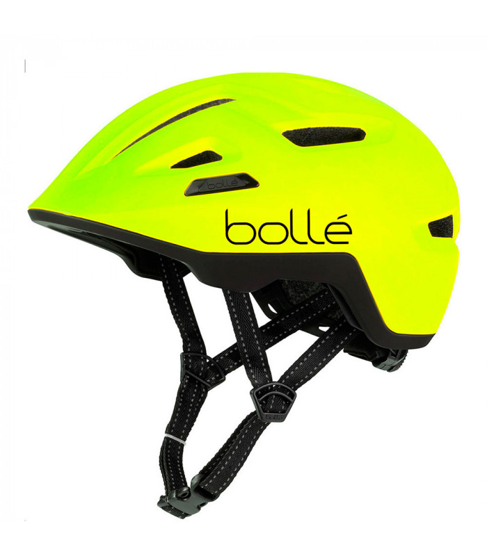 BOLLE STANCE HELMET (HI VIS YELLOW MATTE)