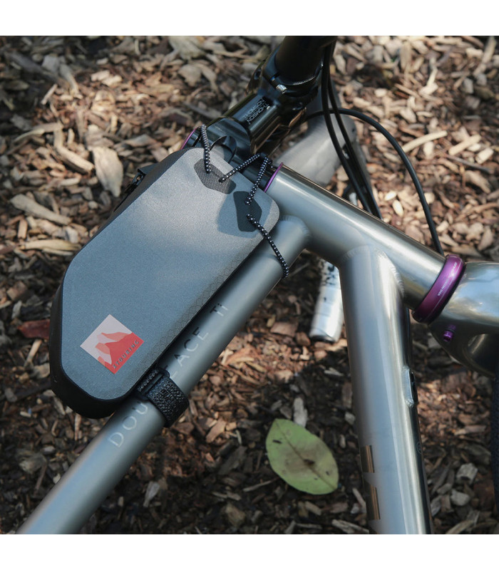 WOHO X-TOURING TOP TUBE DRY BAG (HONEY-COMB IRON GREY)