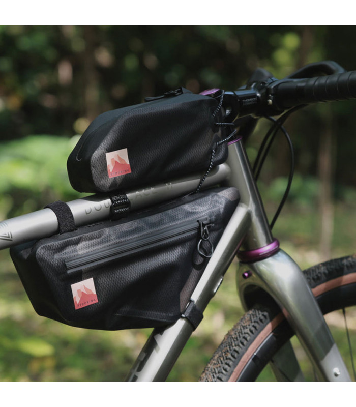 WOHO X-TOURING TOP TUBE DRY BAG (CYBER CAMO DIAMOND BLACK)