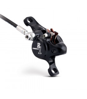 PINZA DE FRENO FORMULA R1 (NEGRO/ROJO)