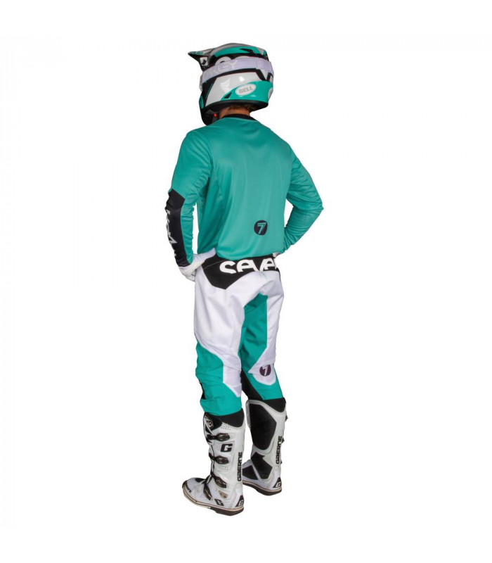SEVEN RIVAL RIFT YOUTH JERSEY (AQUA)
