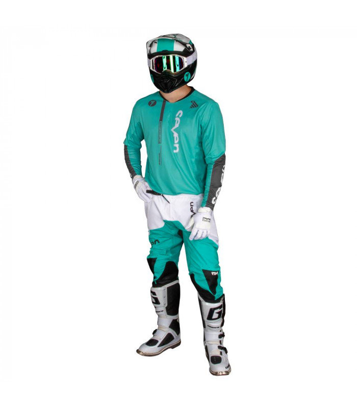 SEVEN RIVAL RIFT YOUTH JERSEY (AQUA)