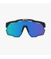 GAFAS SCICON AEROSHADE KUNKEN CARBON MATT (LENTE MULTIESPEJO AZUL)