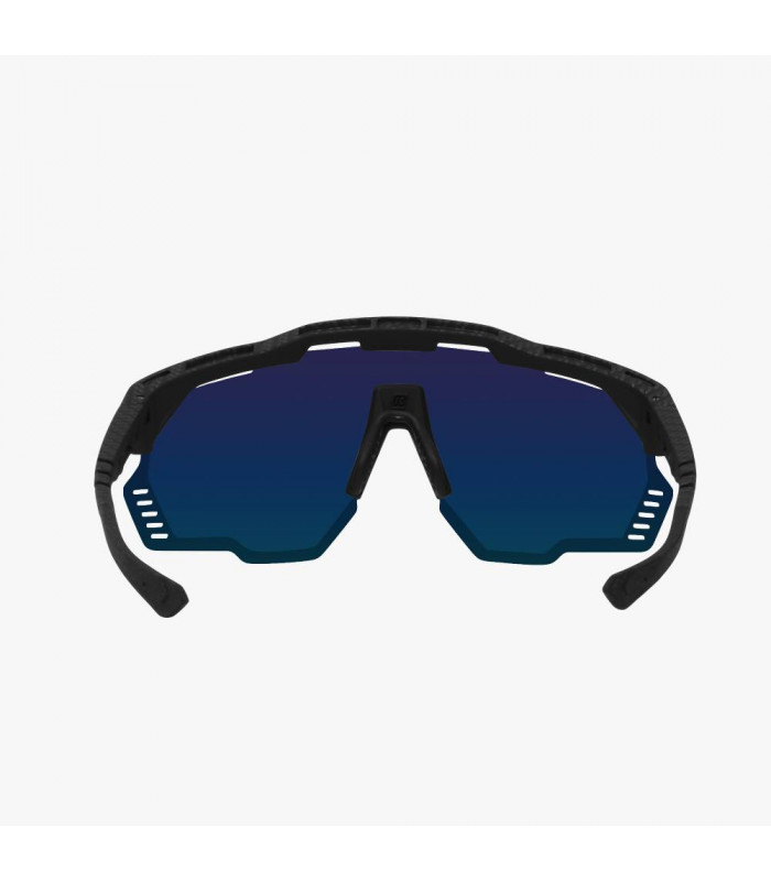 GAFAS SCICON AEROSHADE KUNKEN CARBON MATT (LENTE MULTIESPEJO AZUL)