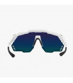 GAFAS SCICON AEROSHADE KUNKEN BLANCO BRILLANTE (LENTE MULTIESPEJO AZUL)
