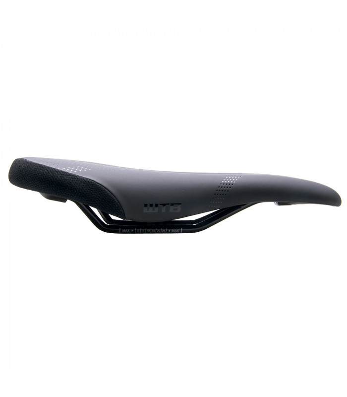 WTB SILVERADO STEEL MEDIUM SADDLE (BLACK)
