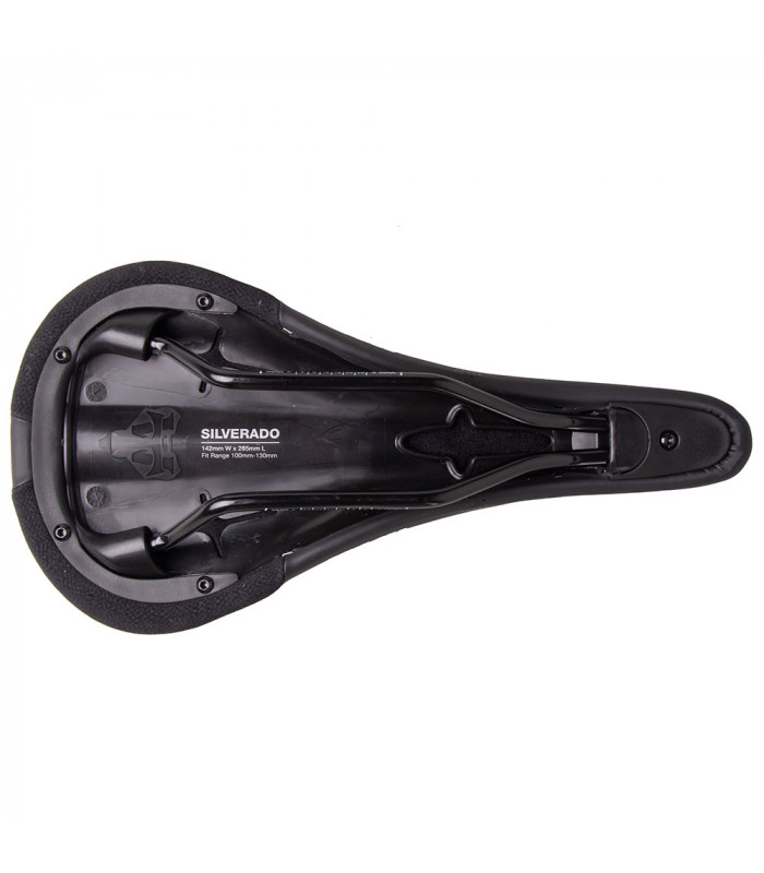WTB SILVERADO STEEL MEDIUM SADDLE (BLACK)