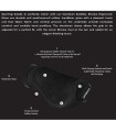 BROOKS ERGONOMIC RUBBER GRIPS (BLACK/100 MM-100 MM)