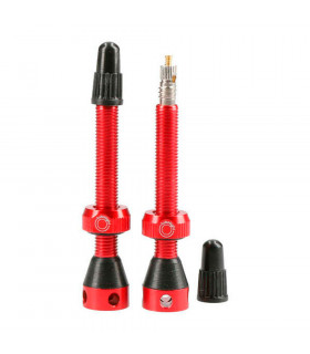 JUEGO VÁLVULAS ALUMINIO TUBOLIGHT (ROJO) | TopFun.com