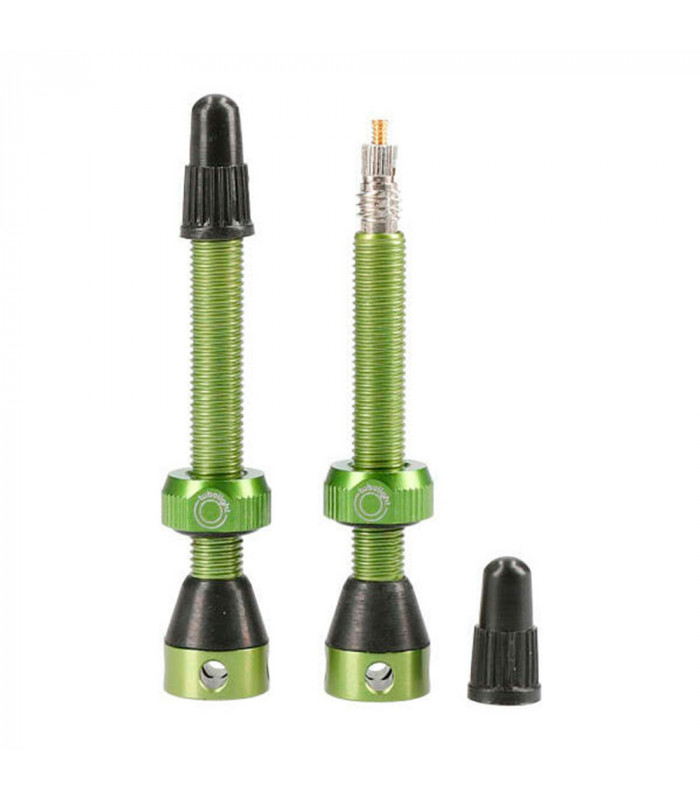 JUEGO VÁLVULAS ALUMINIO TUBOLIGHT (VERDE) | TopFun.com