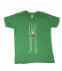 NINER TRAILDOG OLIVE KIDS T-SHIRT (SIZE: M)