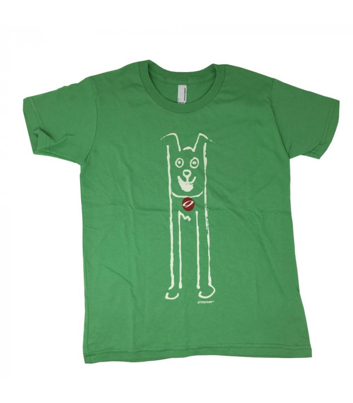 CAMISETA INFANTIL NINER TRAILDOG OLIVE (TALLA M)