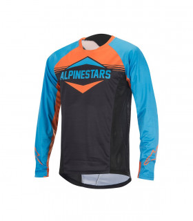 ALPINESTARS MESA LONG SLEEVE JERSEY (BRIGHT BLUE/BRIGHT ORANGE)