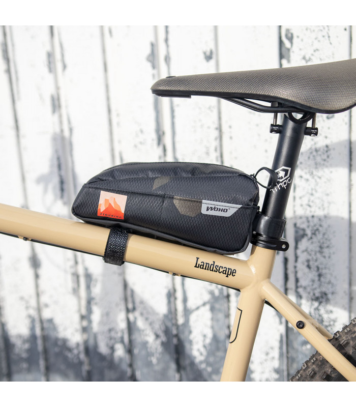 WOHO X-TOURING TOP-TUBE BAG (CYBER-CAMO DIAMOND BLACK)